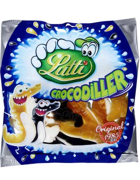 Lutti Krokodiller 130g