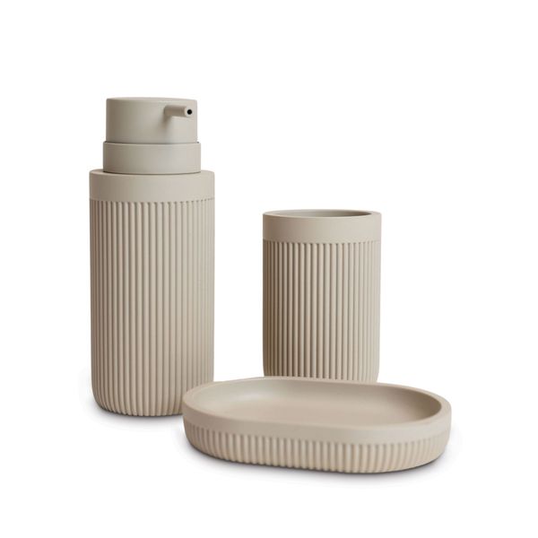 OlsenHome baderomssett | 3 deler | Stilrent og funksjonelt