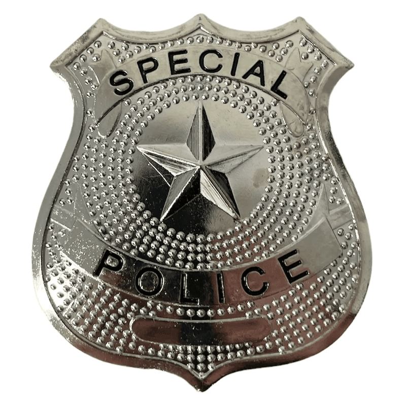 Politiskilt med Nål | Metall | Kostymetilbehør