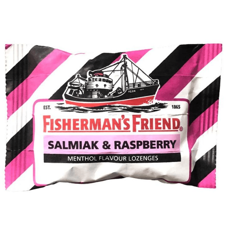 Fisherman's Friend Salmiak & Raspberry 16x3pk | Storpakk (48 poser)