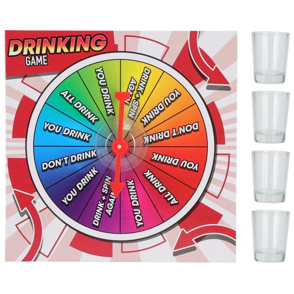 Drikkespill Med 4 Shotglass