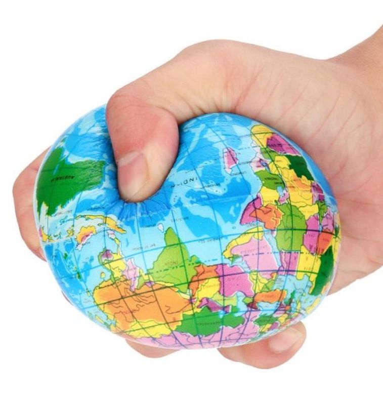 Stressball Globus 7.5cm