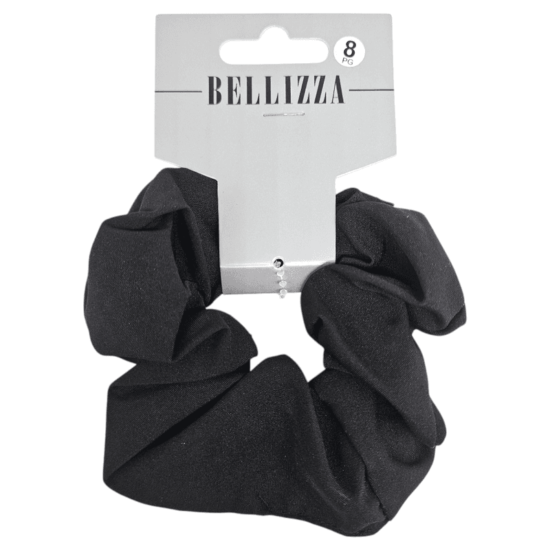 Scrunchie | Sort | Skånsom og elegant | Bellizza