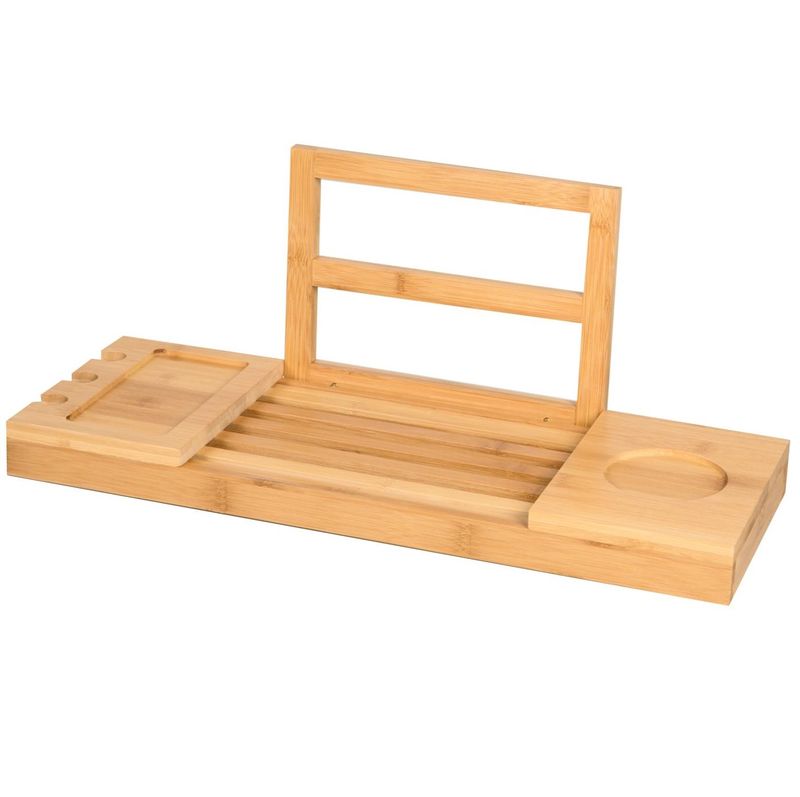 Bambus Badekarbrett- Justerbart fra 50-92 cm | Stødig 