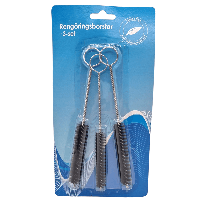 Rengjøringsbørster 3pk