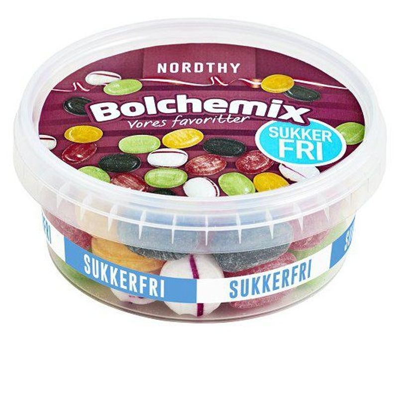 Nordthy Sukkerfri Bolchemix 180g