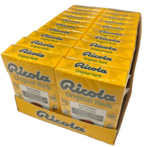 Ricola Original 20x50g | Storpakk | Sukkerfri