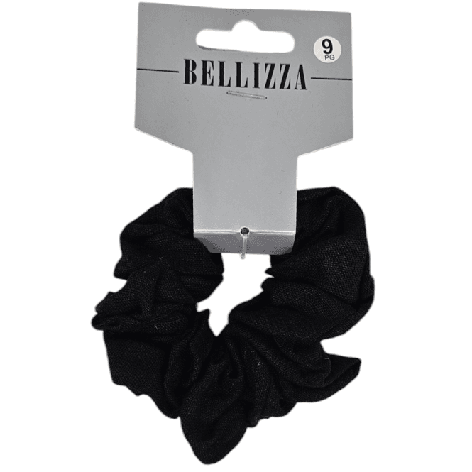 Bilde av Stor Scrunchie - Bellizza | Sort matt stoff | Skånsom
