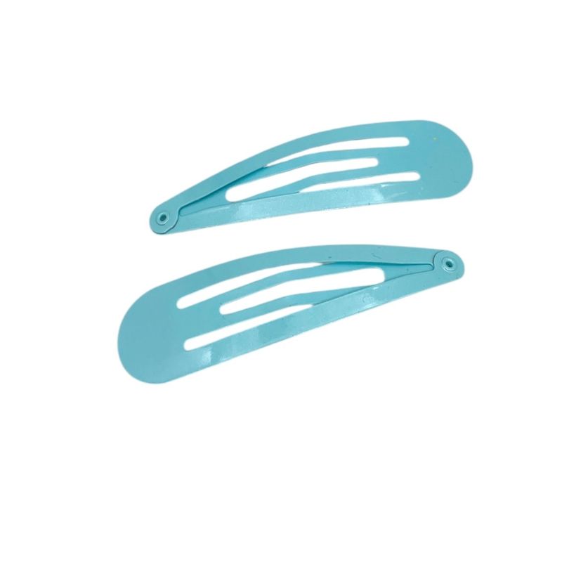 Beauty hårspenne turkis 2-pk