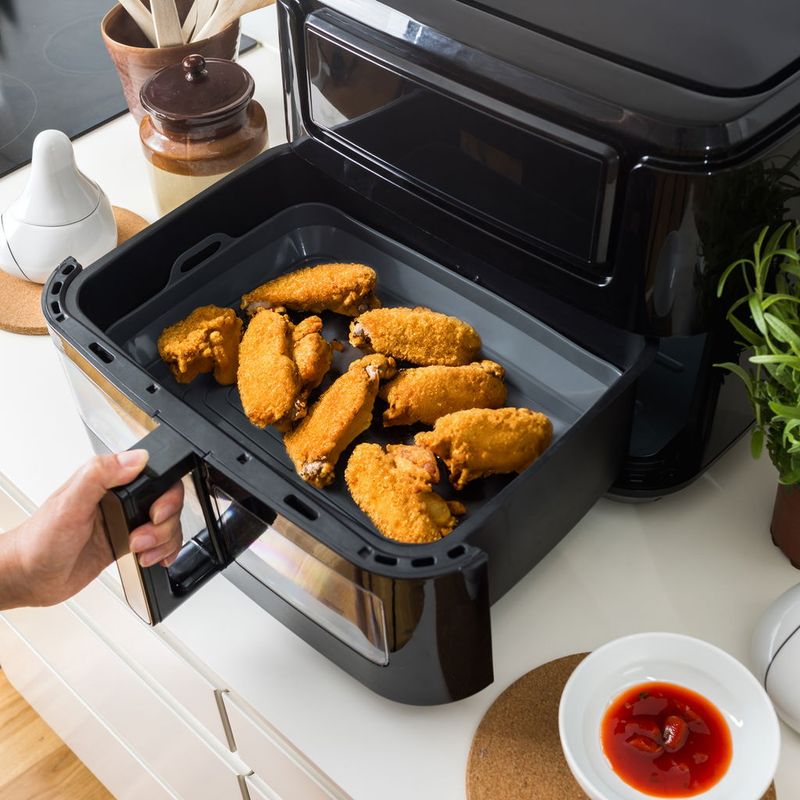Airfryer silikonform for dobbel skuff 33x23x6,8 cm