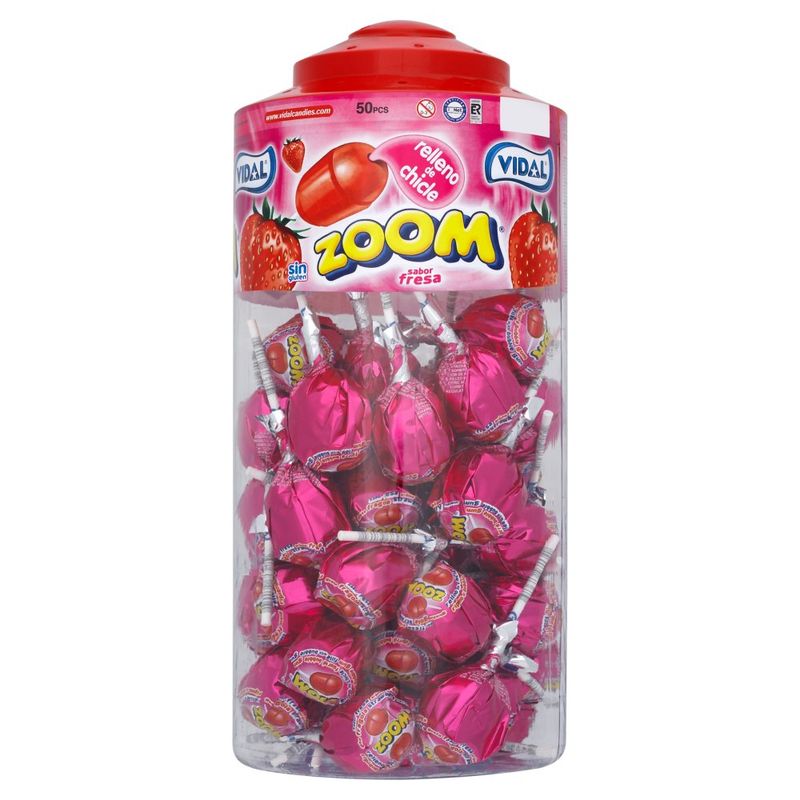 Vidal Zoom jordbær kjærlighet 25,5 gram