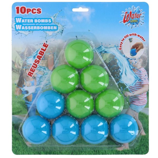 10pk Selvforseglende Vannballonger | Gjenbrukbare
