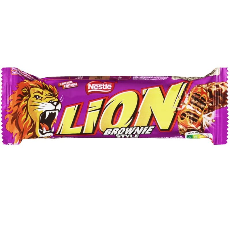 Lion Brownie 40g | Karamell og kjeks med sjokoladetrekk