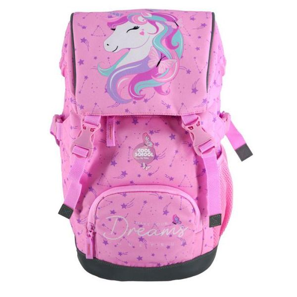 Tinka Cool School Skolesekk 22L |  Enhjørning | Rosa