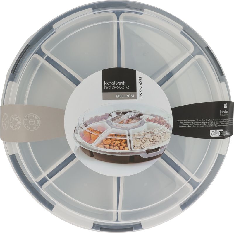 Serveringssett 6deler Med Lokk 