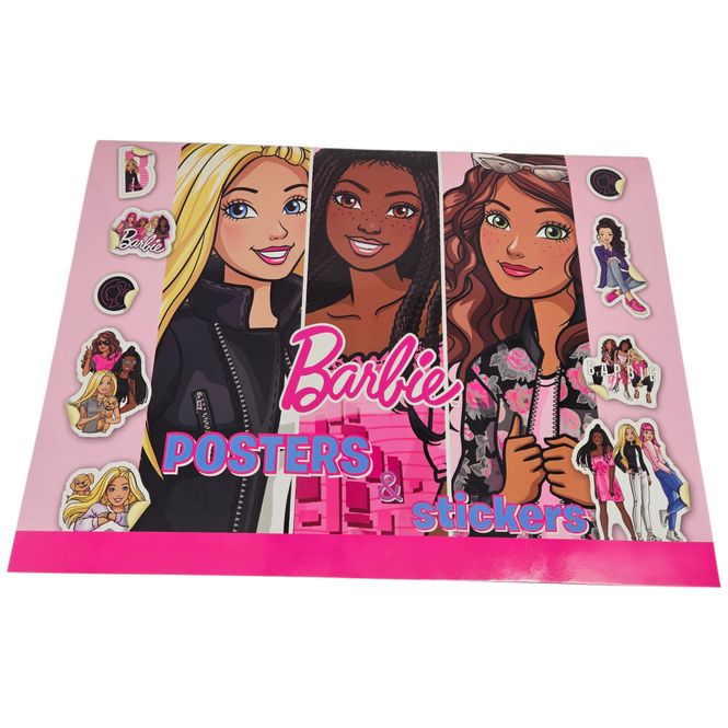Hovedbilde Barbie Tegnebok med klistremerker 42x30cm