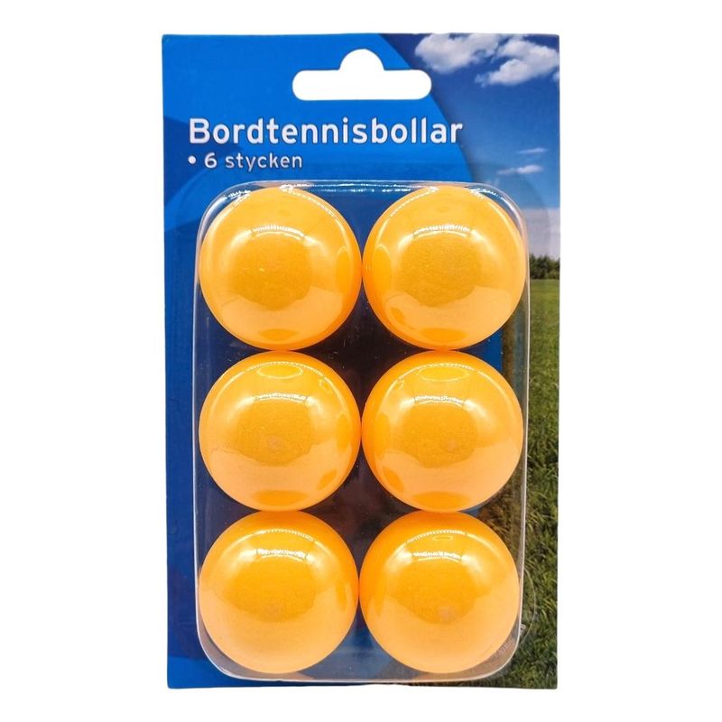 Bordtennisballer 6stk