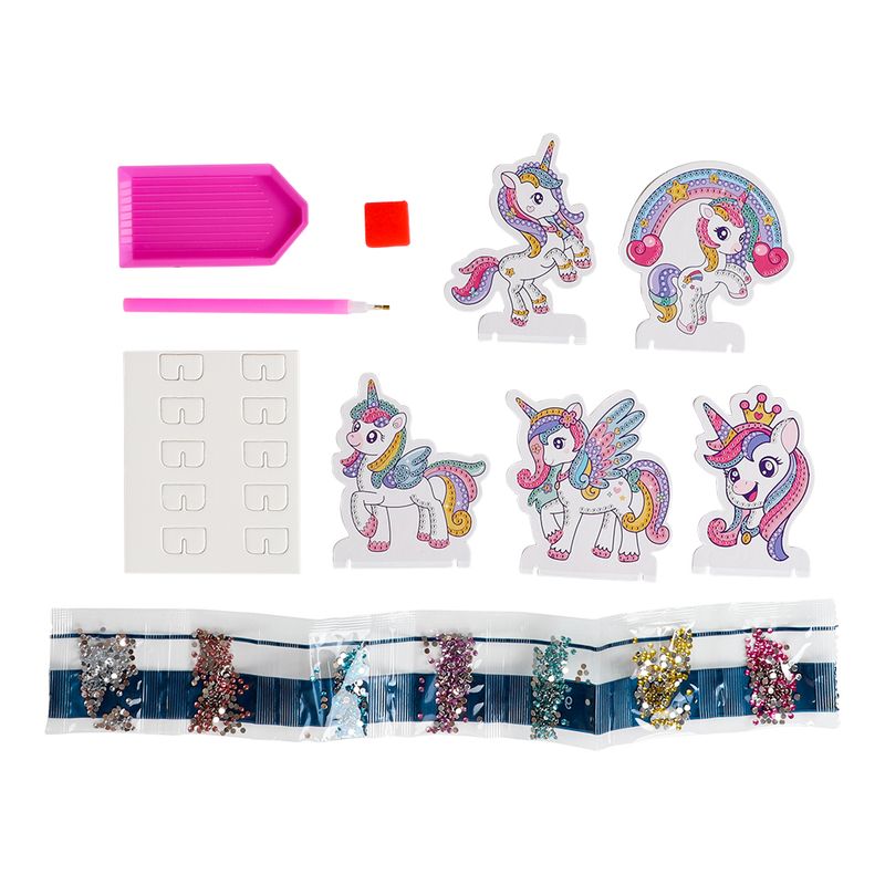 Enhjørning Diamond Painting hobbysett