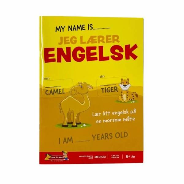 Aktivitetsbok - Jeg lærer engelsk