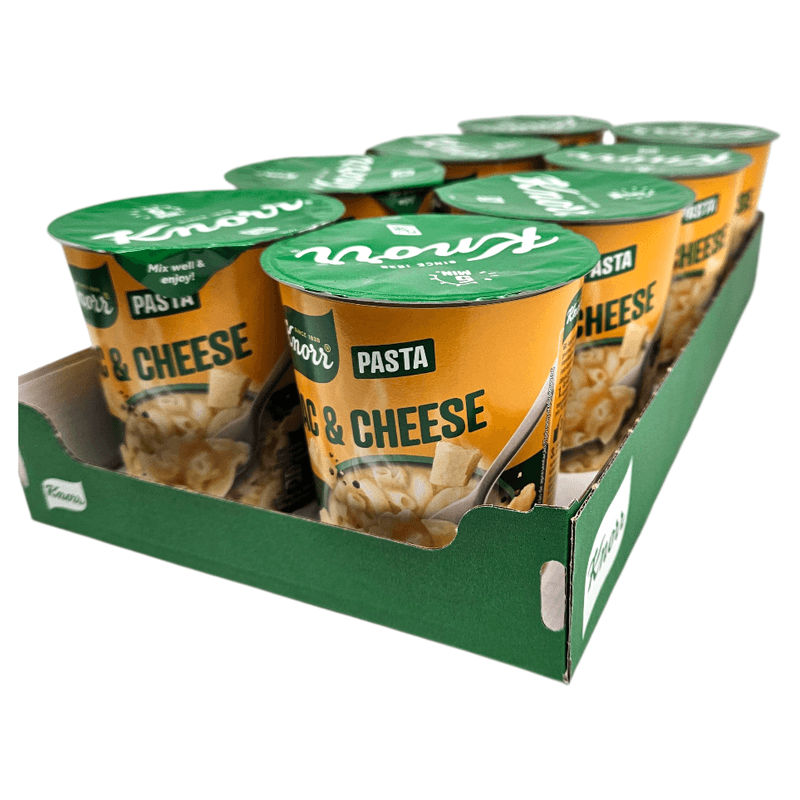 Knorr Snack Pot Mac & Cheese 8x62g | DATODEAL | Storpakk
