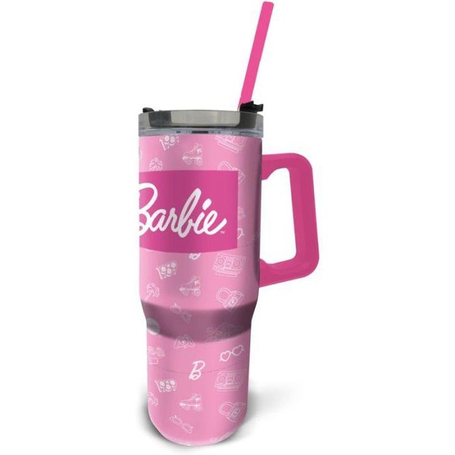 Hovedbilde Barbie XL Tumbler Termokopp m sugerør 940ml
