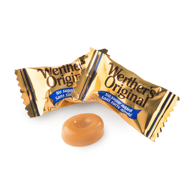 Werther's Original Sukkerfri Drops 70g | Smørkaramell uten sukker