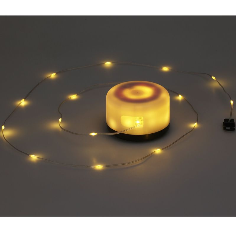 Redcliffs Campinglampe med LED Lyslenke | 10m | Oppladbar