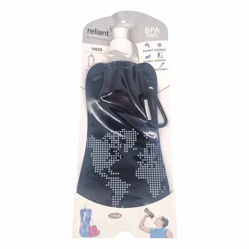 Sammenleggbar vannflaske 500ml