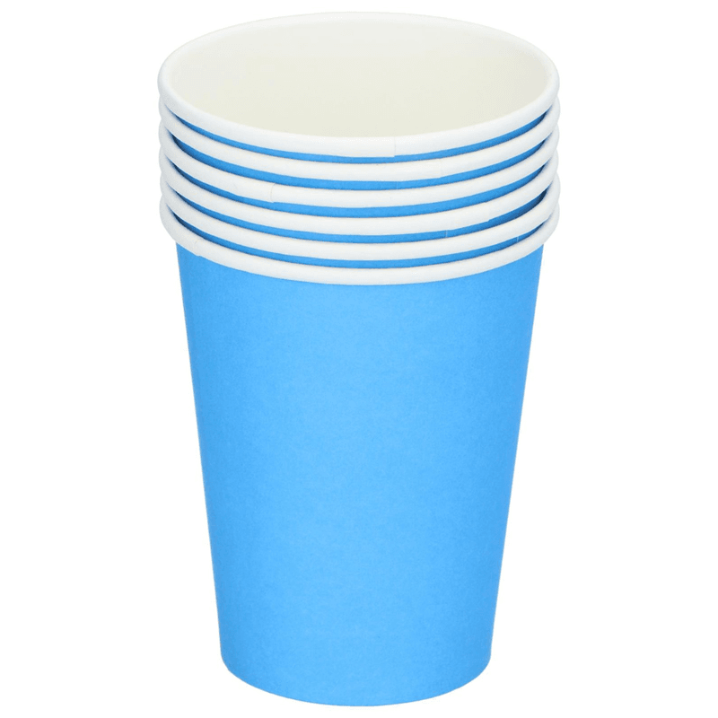 Engangskopper papp 266ml pastell 6pk | 4ass | Fest og bursdag