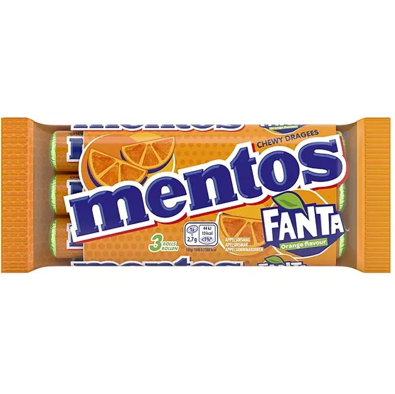Mentos Fanta 3 ruller
