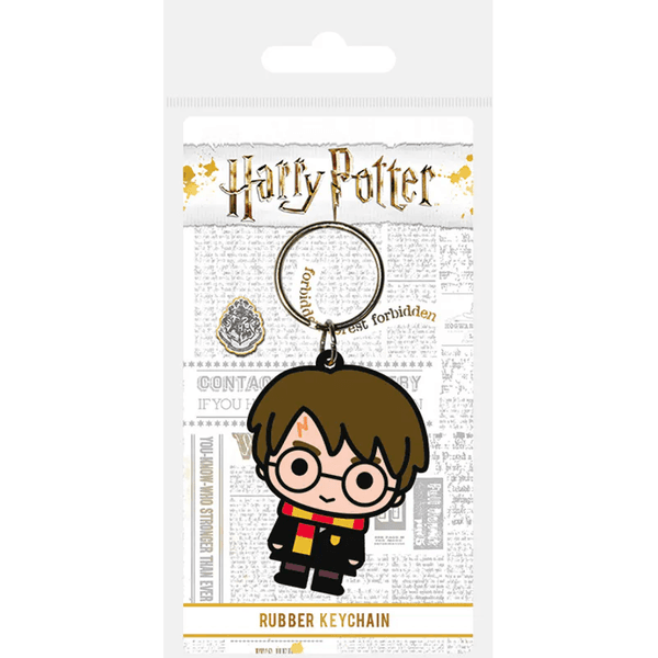 Harry Potter Nøkkelring Gummi 9cm