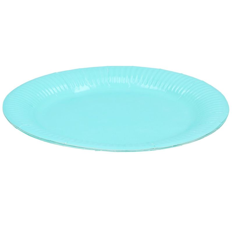 Engangstallerken papp 23cm pastell 6pk | Fest og bursdag